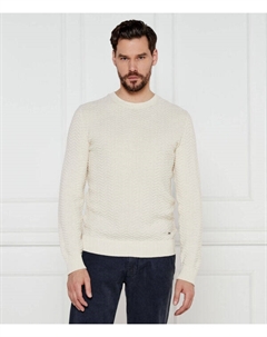 Свитер мужской с круглым вырезом, экрю Joop