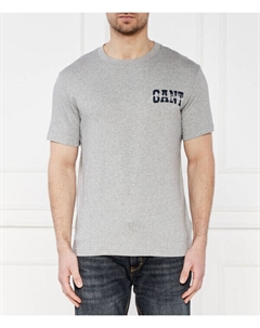 Футболка Regular Fit, серый Gant