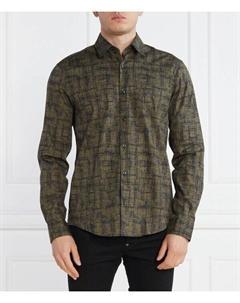 Футболка Hermo Slim Fit, зеленый Hugo