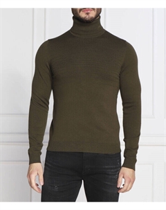 Водолазка Сисо приталенного кроя, зеленый Hugo