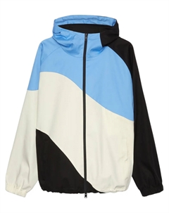 Спортивная куртка в стиле колор-блок, синий Msgm