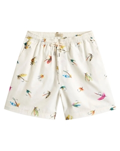 Шорты с графическим принтом, белый Woolrich