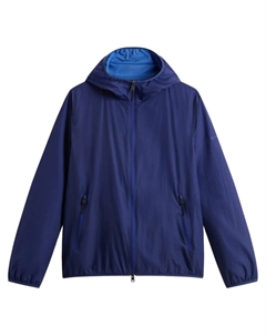 Куртка Ultralight с капюшоном, синий Woolrich