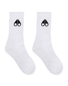 Носки с логотипом, белый Moose knuckles