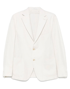 Однобортный пиджак, белый Eleventy