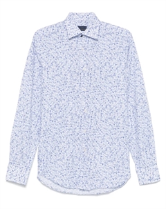 Рубашка с цветочным принтом, белый Paul & shark