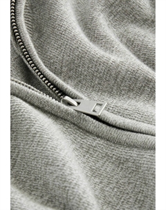 Кардиган TEXTURED PREMIUM ZIP THROUGH, серый Next