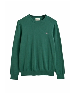 Джемпер CLASSIC C-NECK, зеленый Gant