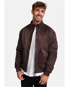Куртка из искусственной кожи INFROSCO, темно-коричневый Indicode jeans