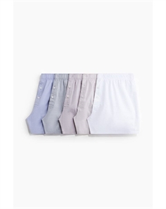 Упаковка из 5 хлопковых трусов-боксеров, мультиколор H&m
