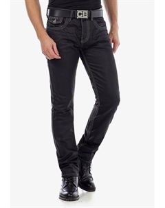 Джинсы прямого кроя, черный Cipo&baxx