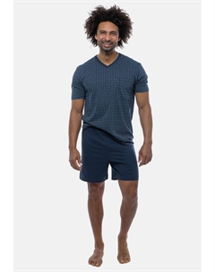 Пижамный комплект SET, темно-синий Ammann