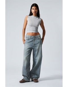 Astro свободные мешковатые джинсы, синий Weekday