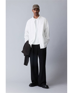 Рубашка Оксфорд классического кроя, белый H&m