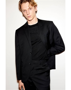 Куртка облегающего кроя, черный H&m