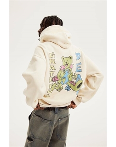 Толстовка с капюшоном с принтом свободного кроя, мультиколор H&m