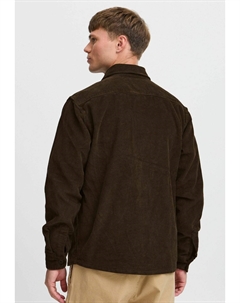 Рубашка, коричневый Solid