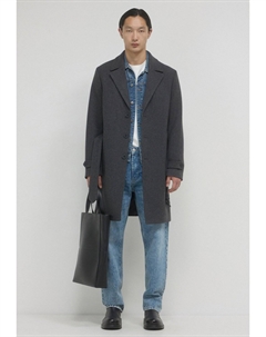 Классическое пальто CON FUSCIACCA, серый Calliope