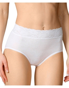 Трусы Maxi Lycraspitze, белый Calida