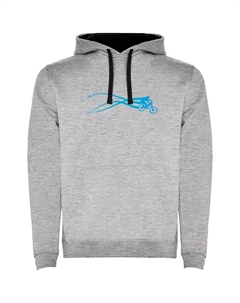 Худи Stella MTB Two-Colour, серый Kruskis