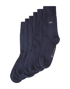 Носки IM SECHSERPACK, темно-синий Tom tailor