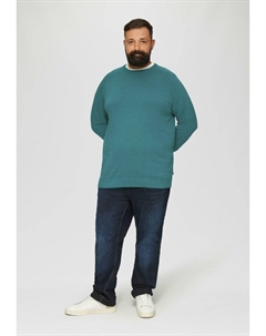 Джемпер MIT RIPPBÜNDCHEN, цвет морской волны S.oliver