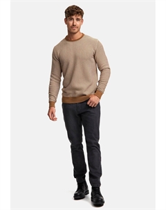 Джемпер LEAGUE, коричневый Indicode jeans