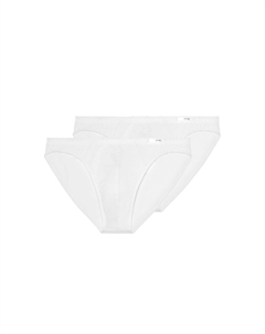 Мини-брифы/трусы, 2 шт, классические, белый Hom
