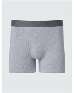 Трусы-Боксеры из хлопка, цвет 05 серый Uniqlo