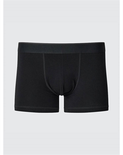 Трусы-Боксеры из хлопка низкая посадка, цвет 09 черный Uniqlo