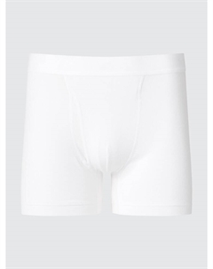 Трусы-Боксеры из хлопка, цвет 00 белый Uniqlo