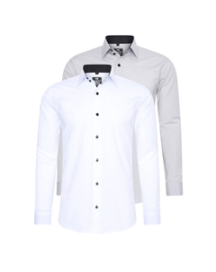 Рубашка (2 шт) приталенного кроя, белый Rusty neal