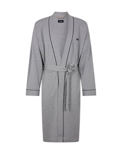 Халат с логотипом для мужчин, цвет 033 Medium Grey Boss