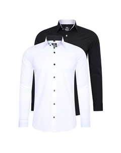 Рубашка (2 шт) приталенного кроя, белый Rusty neal