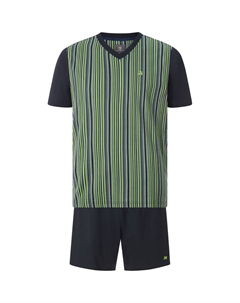 Короткая пижама HELMWALD, темно-синий Jan vanderstorm