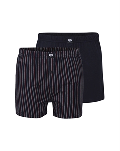 Набор из 2 мужских боксеров из джерси Daytona, цвет 2550 Navy Red Ceceba