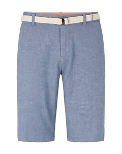 Шорты-чиносы, ремень, мужские, цвет 31063 Chambray Bl Tom tailor