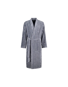 Халаты мужские кимоно в полоску 5505 деним - 17, синий Cawo