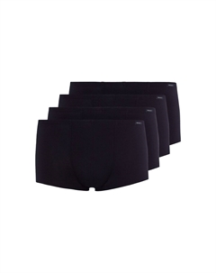 Хипстерские шорты/брюки, набор из 4 базовых шт, черный Skiny