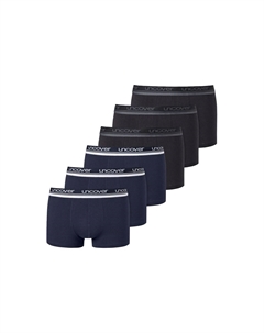 Боксеры Uncover, черно-синий Schiesser