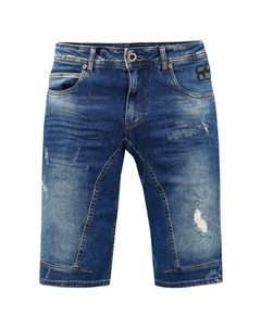 Джинсовые шорты Yameto в классном поношенном стиле, синий Rusty neal