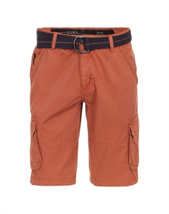 Мужские шорты однотонные, оранжевый Casa moda
