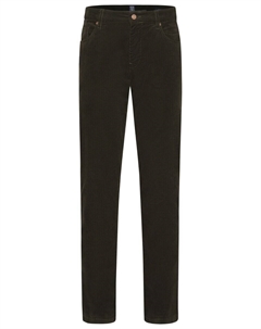 Тканевые брюки Slim fit Pants, темно-зеленый Meyer