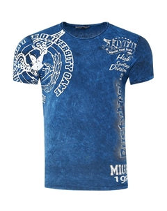 Классическая футболка Shirt, синий Rusty neal