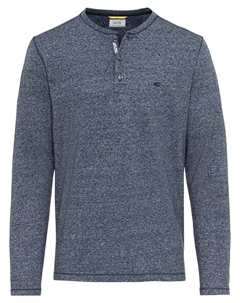 Лонгслив Shirt, темно-синий Camel active