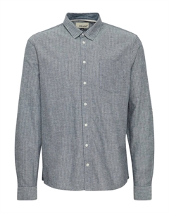 Рубашка на пуговицах Regular fit Button Up Shirt, дымно-синий Blend