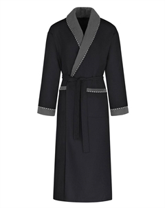 Халат Short Bathrobe, черный Normani