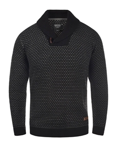 Водолазка Sweater Copent, черный Indicode jeans