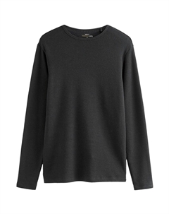 Лонгслив Shirt, черный Next