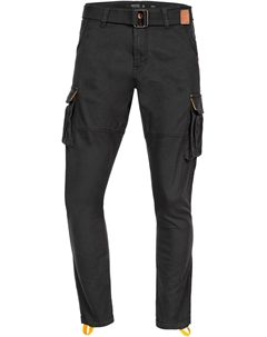 Брюки-карго Regular Cargo Pants Mathen, черный Indicode jeans